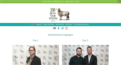Desktop Screenshot of irishfilmfestival.com
